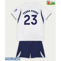 Tottenham Hotspur Pedro Porro #23 Hjemmedraktsett Barn 2026-27 Kortermet (+ Korte bukser)